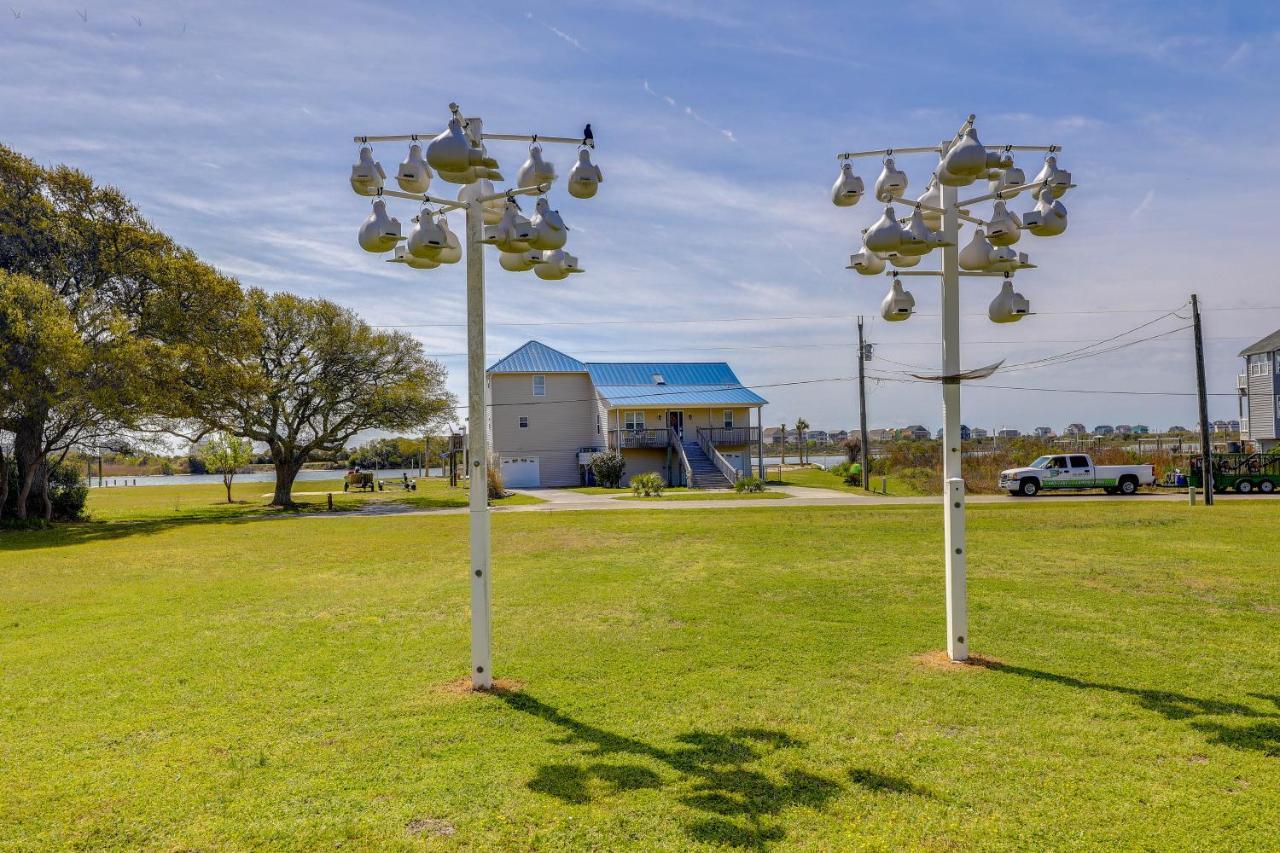 Sneads Ferry Vacation Rental Studio With Water Views Exterior foto